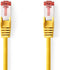 CAT6 Netwerkkabel - RJ45 Male - RJ45 Male - S/FTP - 0.50 m - Rond - LSZH - Geel - Envelop