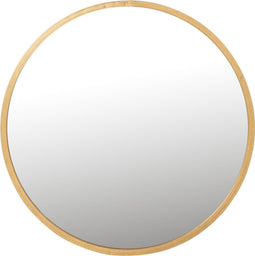 J-Line spiegel Mona Rond - ijzer/glas - goud - large - Ø 80 cm
