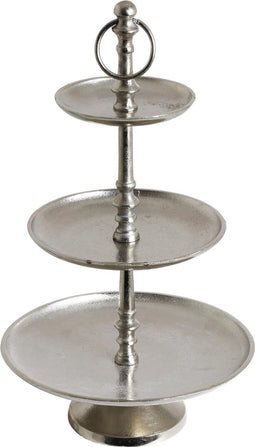 Light & Living Etagere Odda - Nikkel - 3 Laags