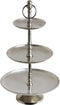 Light & Living Etagere Odda - Nikkel - 3 Laags