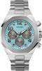 GUESS GW0489G3 heren horloge 46 mm - zilverkleurig