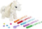 Crayola Colour & Style Unicorn - Versierbare Eenhoorn - Inclusief 5 Viltstiften