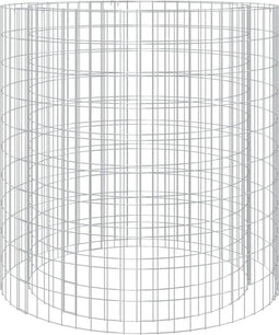 vidaXL - Schanskorf - vuurplaats - Ø - 100 - cm - gegalvaniseerd - ijzer