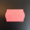 Klika - Etiket 2616 licht-rood perm 2-slit golf - 2 stuks
