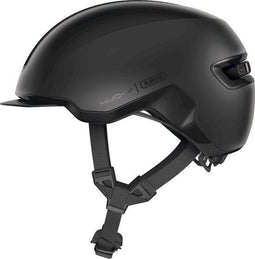 Abus HUD-Y - E-bike helm - Oplaadbare LED - Velvet Zwart - S