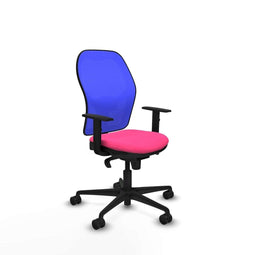 Piqueras y Crespo 1D036N0 - Bureaustoel - Verstelbare hoogte met armleuning - Roze