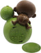 Momo de Aap - Slaaptrainer Kinderwekker - Analoge en digitale klok - Groen