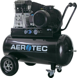 Aerotec 600-90 TECH - Mobiele zuigercompressor - Oliegesmeerd - 90L (1 stuk)