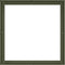 vidaXL - Plantenbak - 80x80x30 - cm - staal - olijfgroen