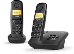 Gigaset A270A - DECT-telefoon - 2 handsets met handsfree functie - 1,5" display (2 stuks)