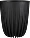 Mica Decorations Lungo - Bloempot - 39x39x46 cm - Polypropyleen - Zwart