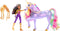 Unicorn Academy – Pop Sophia & Eenhoorn Wildstar - met regenbooglichteffecten en 2 accessoires - Speelfigurenset