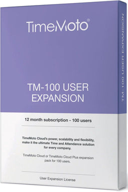 Safescan timemoto tm-100 cloud user expansion