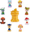 PAW Patrol - 10e verjaardag - Alle poten aan dek-cadeauset met 10 figuren (10 stuks)