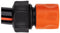BLACK+DECKER Tuinslang Snelkoppeling - 5/8'-3/4' - Kunststof - Zwart/Oranje