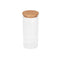 Brabantia Pure Storage Box - Glazen Voorraadpot - Bamboe Deksel - Oven & Magnetron Bestendig - 1600 ml