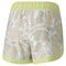PUMA The First Mile Woven Short - Dames Sportbroek - Sunny Lime-Camo Prt - Maat L