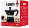 Bialetti Moka Express - Percolator - 3 kops - Aluminium - Zwart