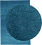vidaXL - Vloerkleed - OVIEDO - laagpolig - 140x200 - cm - turquoise