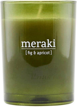 Geurkaars Fig & Apricot groen groot