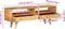 vidaXL - Tv-meubel - 110x30x41 - cm - massief - mangohout