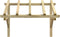 vidaXL - Deurluifel - 150x100x100 - cm - massief - grenenhout