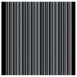DDDDD Over the rainbow - Theedoek en keukendoek - 100% katoen - Grijs (2 stuks)