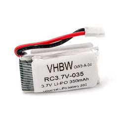 Li-polymer battery - 350mAh (3.7V) - for model making