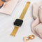 imoshion Milanees magnetisch bandje - Geschikt voor Apple Watch 1, 2, 3, 4, 5, 6, 7, 8, 9, 10 (42 mm), SE - 38/40/41 mm - Goud - M