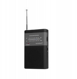 Sunstech RPS42 - Transistorradio - AM/FM - Zwart