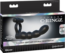 Fantasy C Ringz Posable Partner Double Penetrator