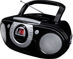 Soundmaster SCD5100SW - Boombox - FM-radio CD- en cassettespeler - Zwart