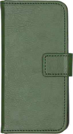 iMoshion Hoesje Geschikt voor iPhone SE (2022) / SE (2020) / 8 / 7 / 6s / 6 Hoesje Met Pasjeshouder - iMoshion Luxe Bookcase - Groen