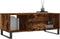 vidaXL - Salontafel - 102x50x40 - cm - bewerkt - hout - gerookt - eikenkleurig