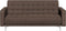 ABERDEEN - Slaapbank 3-zits - Donkerbruin - Polyester
