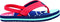 Reef Little Ahi - Jongens Slippers - Anatomisch voetbed - Blauw (maat 19/20)