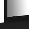 vidaXL - Wand-Montage - Make-Up - Tafel - in - Zwart - Eik, - 100x40x70 - cm