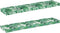 vidaXL - Ligbedkussens - voor - Bank - 2 - stuks - Bladpatroon - 180x40x8 - cm - Oxford - Stof