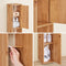 SoBuy BZR34-II-SH - Badkamerkast - Verstelbare Planken en Lade - Houtkleur 20x180x20cm