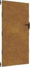 vidaXL - Poort - 85x175 - cm - cortenstaal