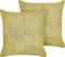 MILLET - Sierkussen set van 2 - Olijfgroen - 43 x 43 cm - Corduroy