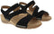 Gabor 734.1 - Sandalen - Klittenbandsluiting - Zwart - Maat 38