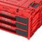 Qbrick System - ONE Drawer 3 Gereedschapskist 2.0 - 3 lades 27 L Rood Ultra HD