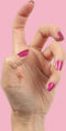 LAUED Nagelstickers - Nail Wraps - 16 Extreem Dunne Nagellak Stickers - Manicure Nail Art Folie - Sparkling Rose