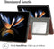imoshion Hoesje Geschikt voor Samsung Galaxy Z Fold 5 Hoesje Met Pasjeshouder - imoshion Luxe Bookcase - Bruin