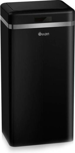 Swan Sensor Prullenbak – 45 Liter Inhoud – Tot 15 cm Afstand – Zwart