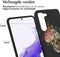 iMoshion Hoesje Geschikt voor Samsung Galaxy S23 Hoesje Siliconen - iMoshion Design hoesje - Meerkleurig / Flower Skull