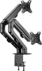 Neomounts FPMA-D650DBLACK - Bureausteun voor 2 schermen tot 27