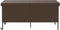 vidaXL - Tuinbox - met - wielen - 160x55x75 - cm - poly - rattan - bruin