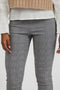 Vila Vilaura Lou Hw 7/8 Leggings - Met elastische tailleband - Zwart/wit Dames M